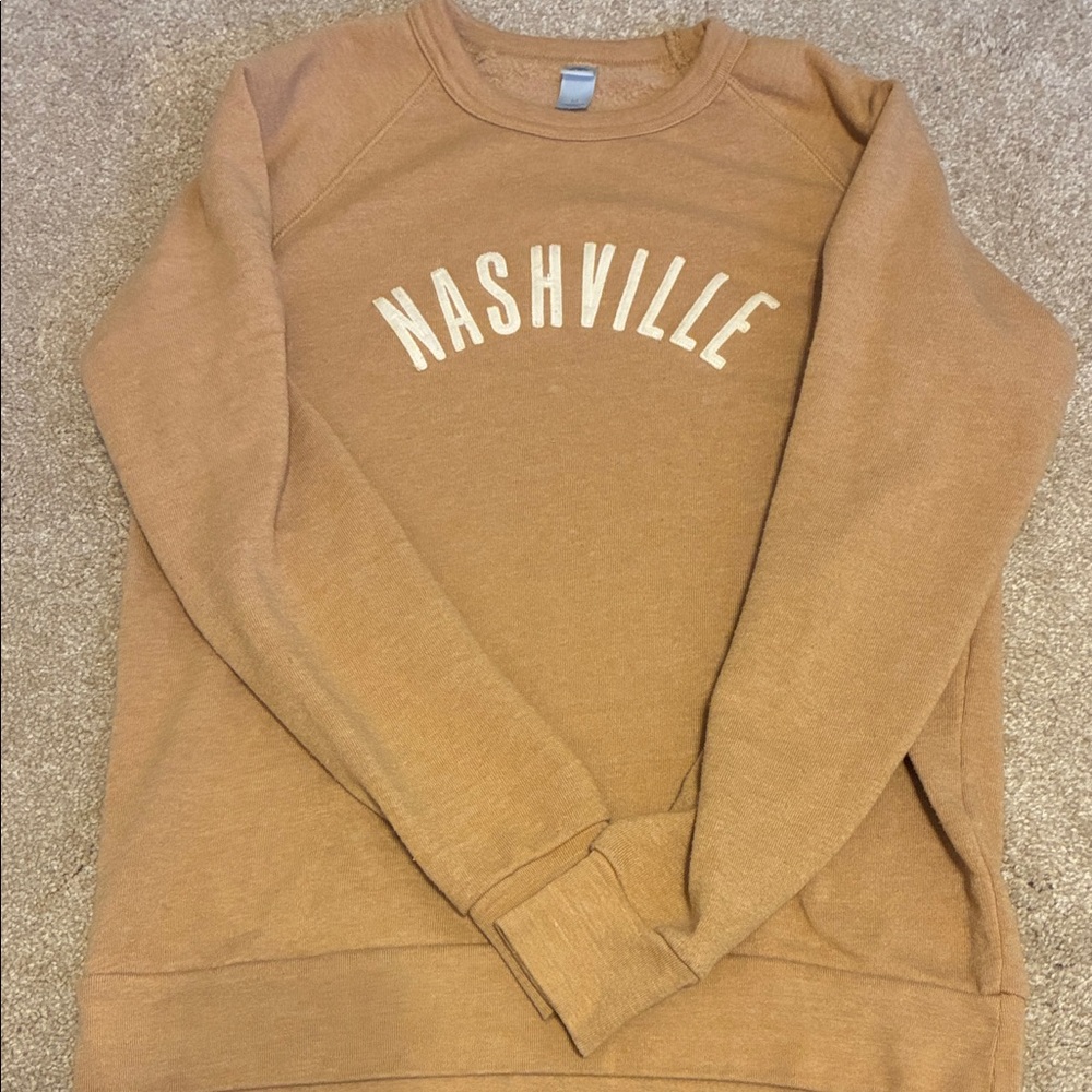 Tan Crewneck Sweatshirt
